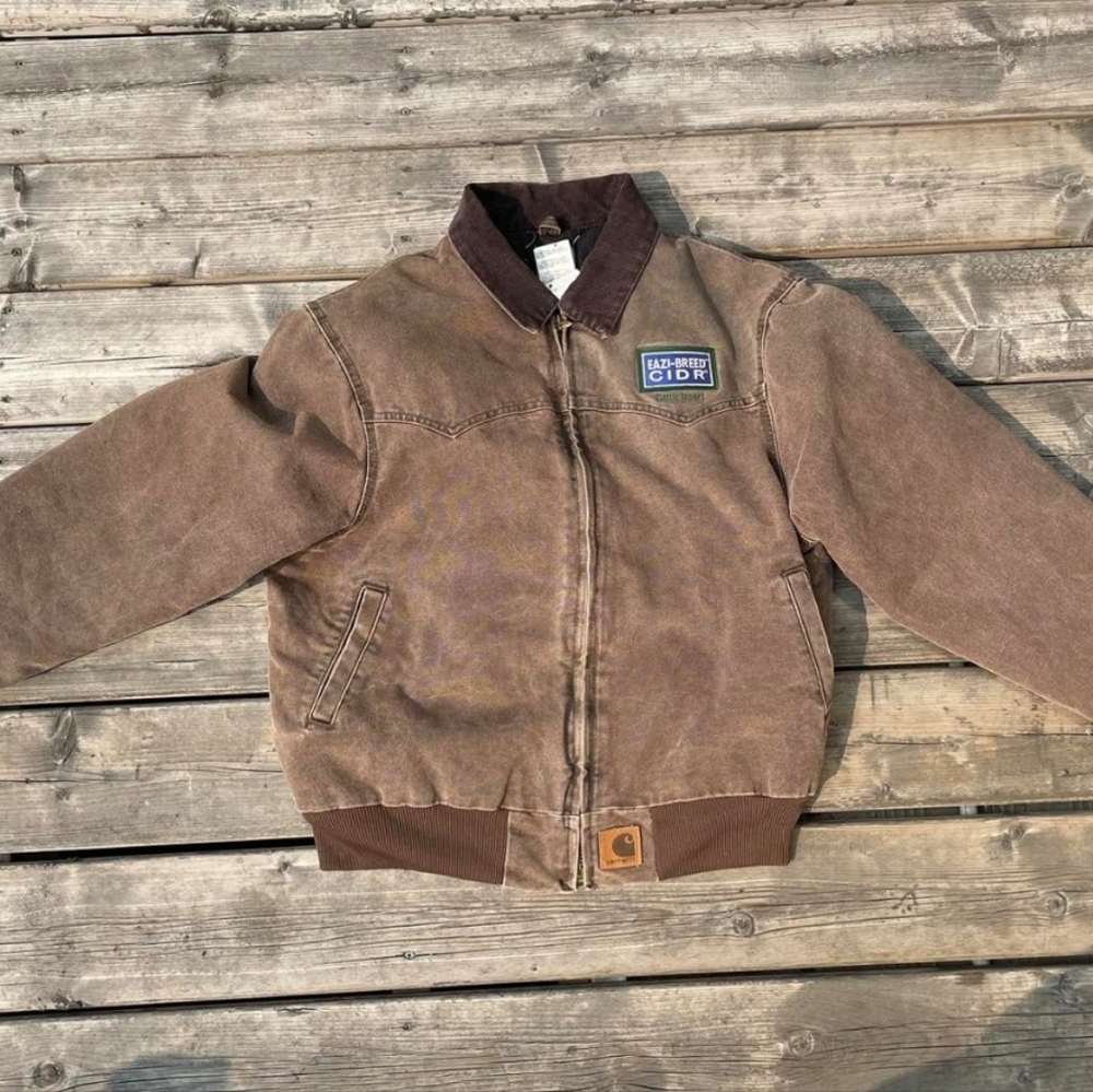 Carhartt Santa Fe J14 CHT Chestnut Large Men's Vintage